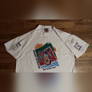 vintage 90s single stitch Bike t-shirt NORBA Off Road Bike Championships JEEP